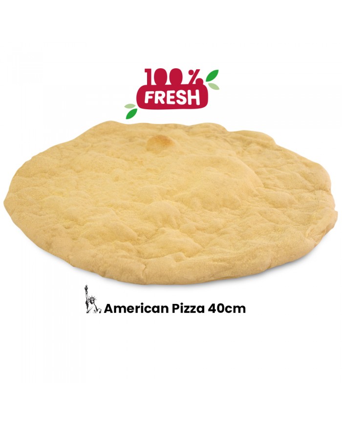 Grande pizza américaine (40cm), prix par boîte. 10pc.