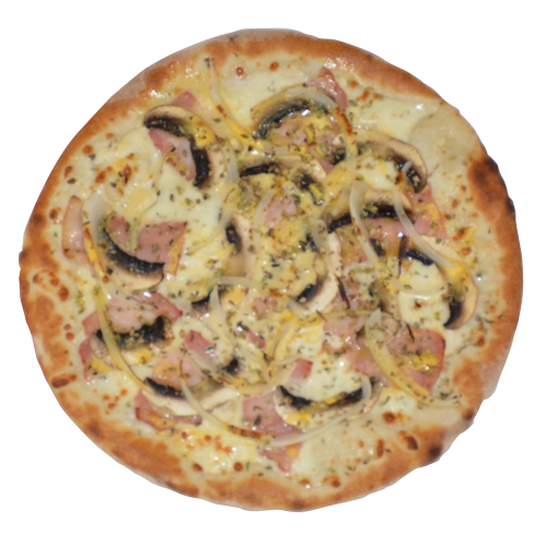 receta Especial Pizza Carbonara